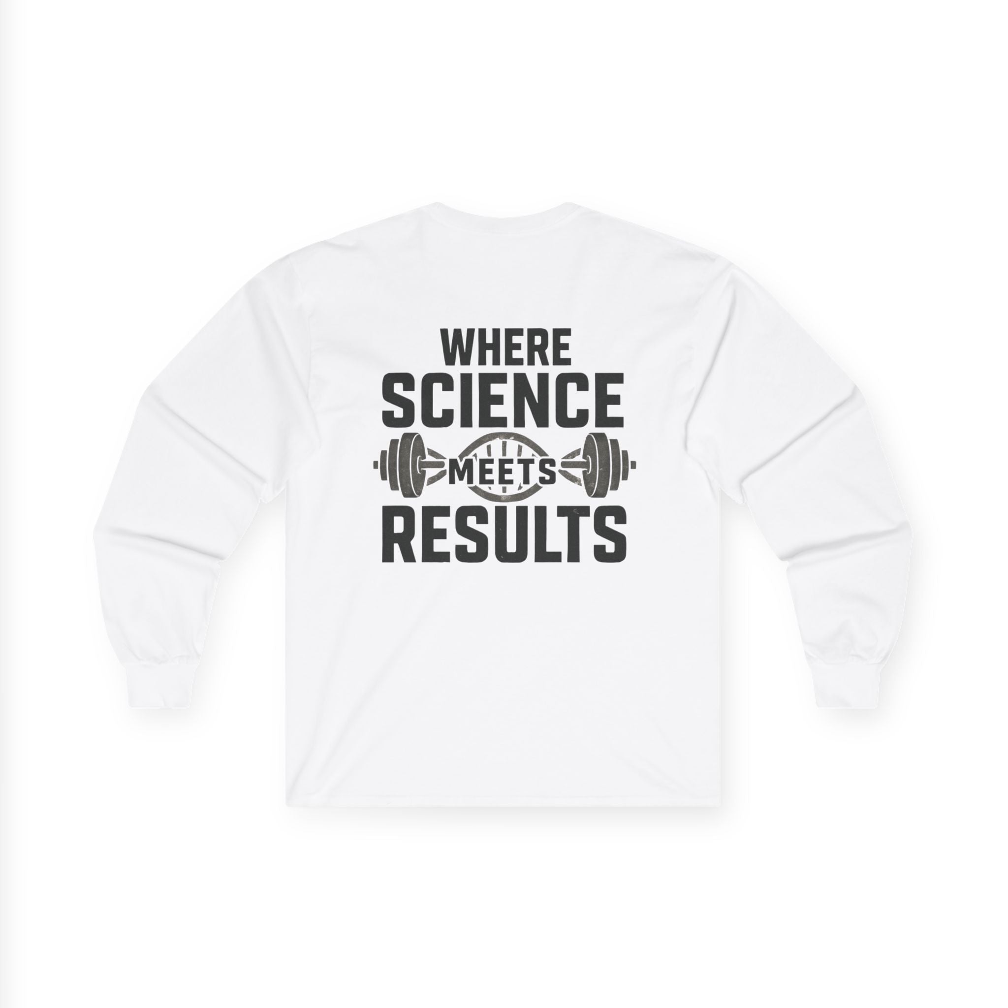 Where Science Meets Results Performance Long Sleeve Tee